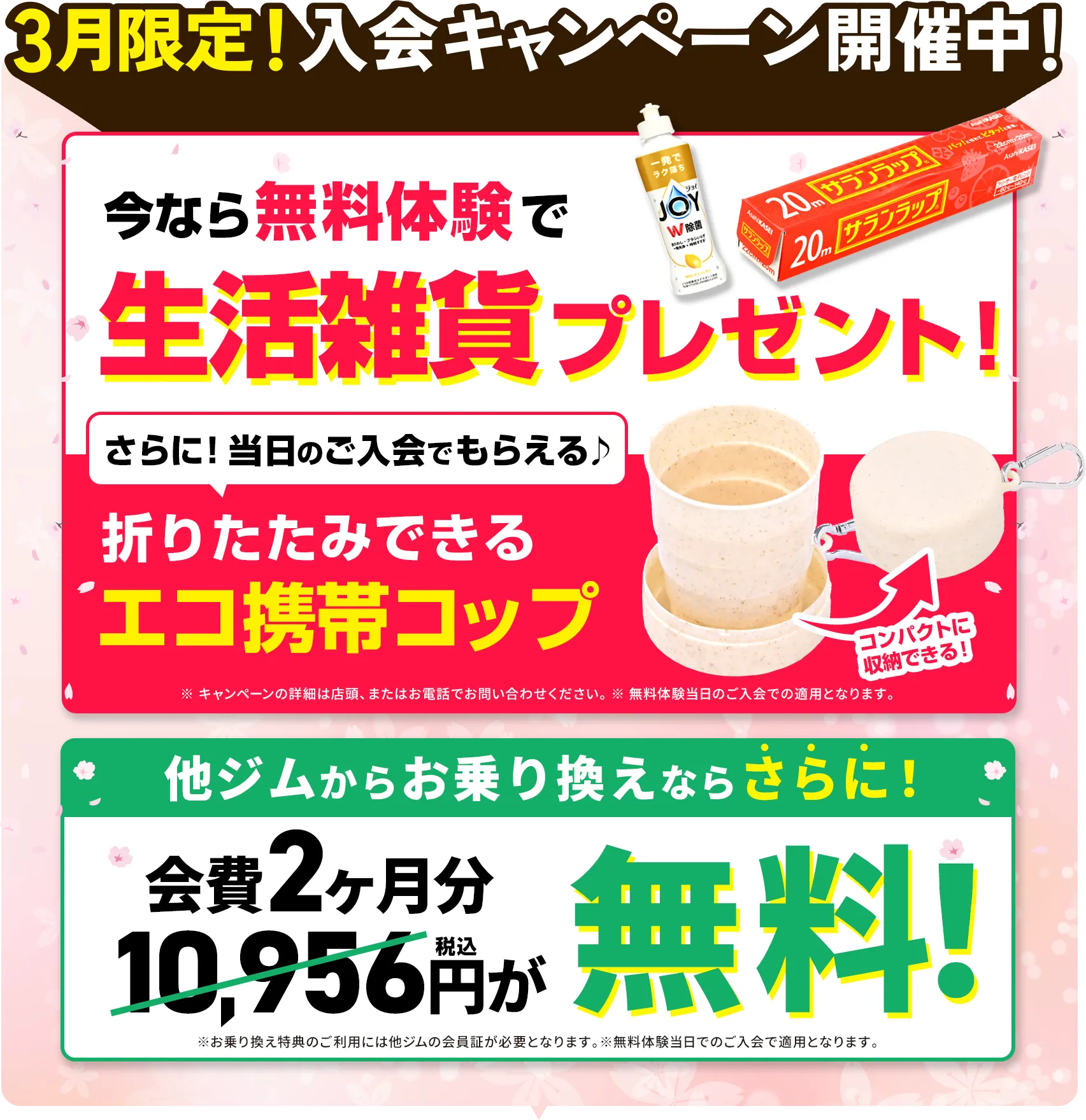 今ならお得にスタートできます！